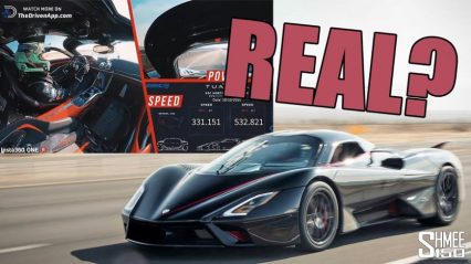 Popular Youtuber Makes Case That SSC’s World Speed Record Claim Could Possibly be a Big Fat Lie