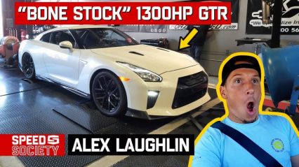 Pro Stock Racer, Alex Laughlin Gets Shocked on the Street With Ride in 1600 HP GT-R