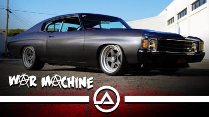Pro Touring Chevelle SS is Known as “War Machine” for Good Reason