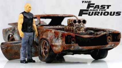 Restoring a Destroyed Toy Version of the Fast and Furious Charger is Oddly Relaxing