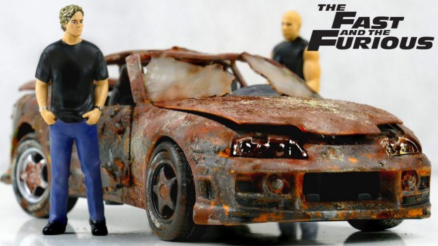 Restoring Hot wheels Of Brians Supra From Fast And The Furious