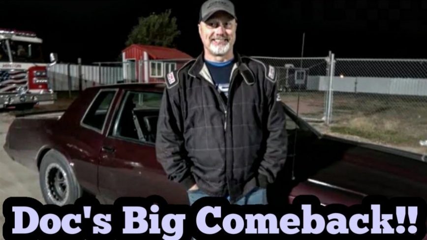 "Street Outlaws" Doc Gets Back to Racing After a Wreck That Totaled the Street Beast