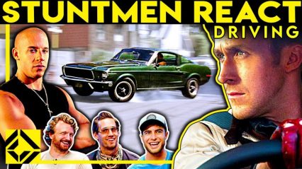 Stuntmen React to Hollywood Stunt Driving – Some of These Scenes are Hilarious