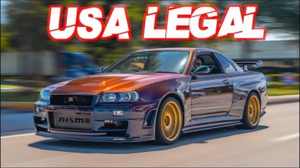 The Legal R34 Skyline Hits The Road In America