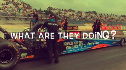 Top Fuel Team Explains What Each Crew Member is Doing After the Burnout
