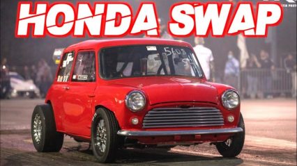 900HP Honda Swapped Mini Cooper is Basically a Rocket Ship on Wheels