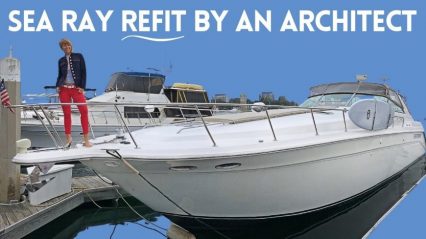 Architects Give $260,000 Overhaul to 1994 Sea Ray Sundancer, Make the Forgotten Yacht Amazing