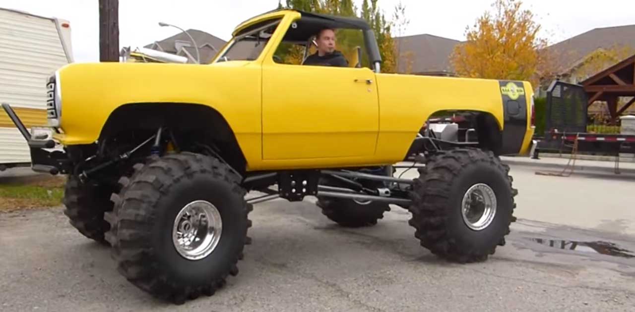 1,000HP + 1977 Ramcharger = Insanity!