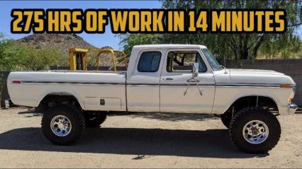 Classic ’79 F-350 Resto-Modded, Start to Finish, in Just 14 Minutes