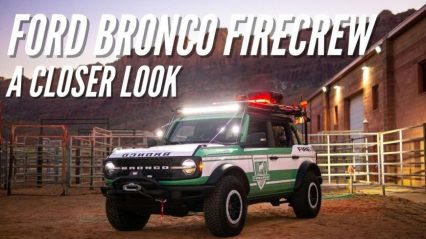 Ford Bronco Converted to Off-Road Fire Fighting Beast