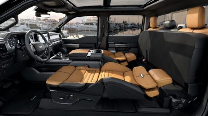 Ford Shows Off New “Max Recline Seats” That Fold Like a Transformer For Your Comfort