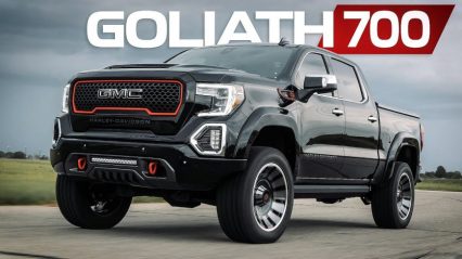 Hennessey Takes a 2020 Harley Davidson GMC Sierra to a New Level With Supercharged “Goliath 700”