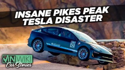 Professional Driver, Randy Pobst, Recalls His Disastrous Tesla Crash at Pikes Peak