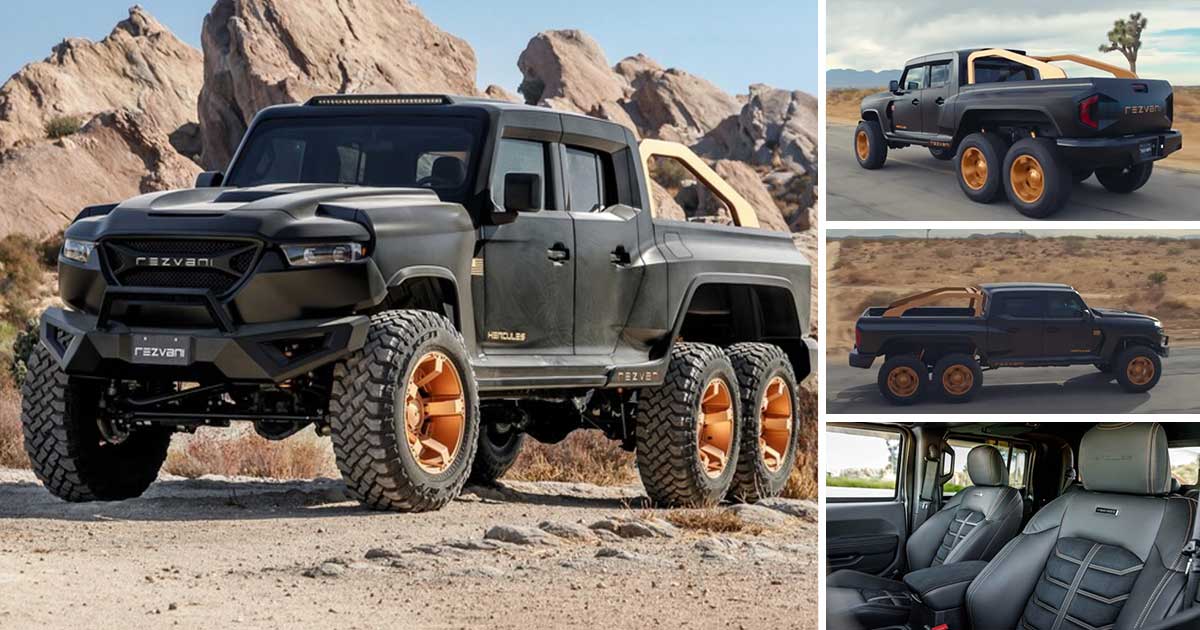 This 6x6 Pickup is a Dodge Demon Powered, Bulletproof Armored Monster Fit For a Modern Apocalypse