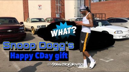 Snoop Dogg Gifts Himself an Old Big Body Buick and it’s CLEAN