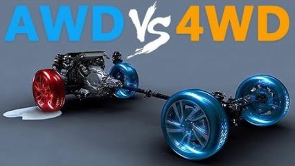 Still Don’t Know AWD vs 4WD? Step Inside and Let This Useful Graphic Explain!