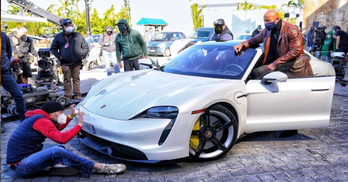 The Rock Fails, Yet Again, to Fit in a Car For His Upcoming Movie