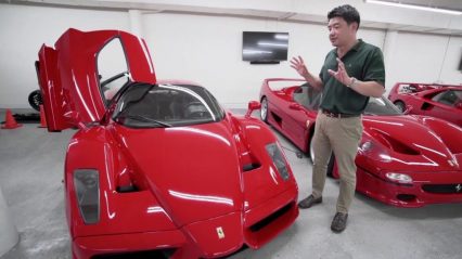 The Ultimate Ferrari Collector Opens The Doors And Shows Off His Insane Collection