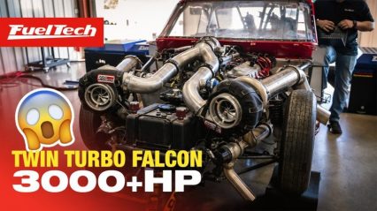 Twin Turbo Ford Falcon Controlled By Fueltech FT600