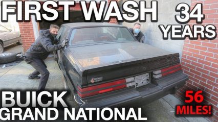 Barn Find Uncovers 56-Mile Grand National, Gets Washed For First Time in 36 Years