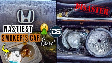Detailer Super Cleans the NASTIEST Smoker’s Car, Gives Out Awesome Detailing Tips