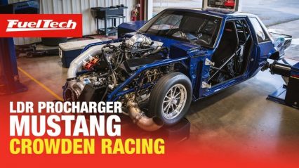 Fueltech Breaks In Procharged Big Block Race Car The Only Way