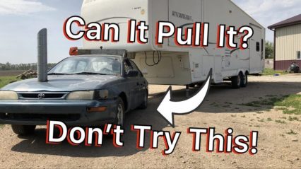 Pulling a Fifth Wheel With a Corolla Can be Done, but at What Cost?