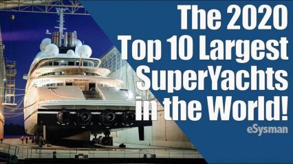 The Top 10 Largest Super Yachts Of 2020