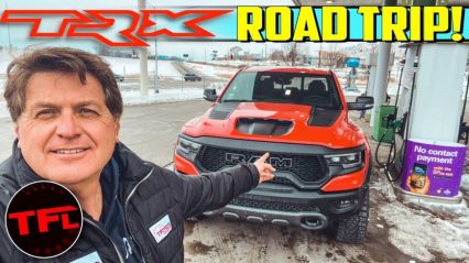 Finding Out What it’s Like to Road Trip the 702 HP Ram TRX