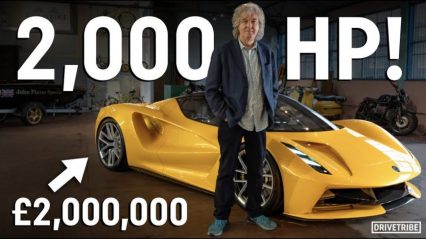 James May Tries to Wrap His Mind Around Lotus’s 2000 HP Electric Car