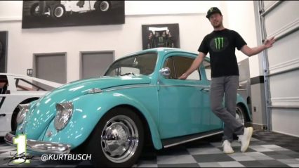 Kurt Busch Takes us on a Tour of His Man Cave and Car Collection