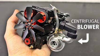 Micro Engine is Complete With a Micro Supercharger and We’re Kind of Obsessed