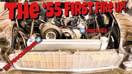 Shawn Resurrects “The ’55” With ProCharged LS3 (First Start Up!)