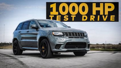 Test Driving a 1000 HP Trackhawk With the Hennessey Performance Techs