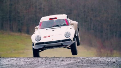 Watching This Epic Porsche Rip Off-Road Will Make You Add it to the Christmas List