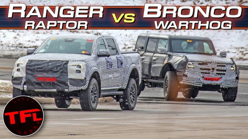 2023 Ranger Raptor and NEW Bronco Warthog Caught Testing in the Wild