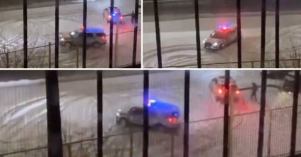 Post Shows Videos of New Yorkers Blowing off Steam in the Snow, NYPD Doing Donuts