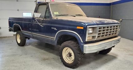 Low Mile 1980 Ford F-250 Fetches Nearly $100,000 at Auction