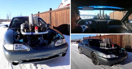 Dude Straps EIGHT Turbos to His Mustang and it’s Time to Send It!