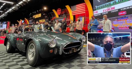 427 Roadster From Carroll Shelby’s Personal Collection Hits Mecum, Brings Outrageous Money (It Was Just 1 of 5!)