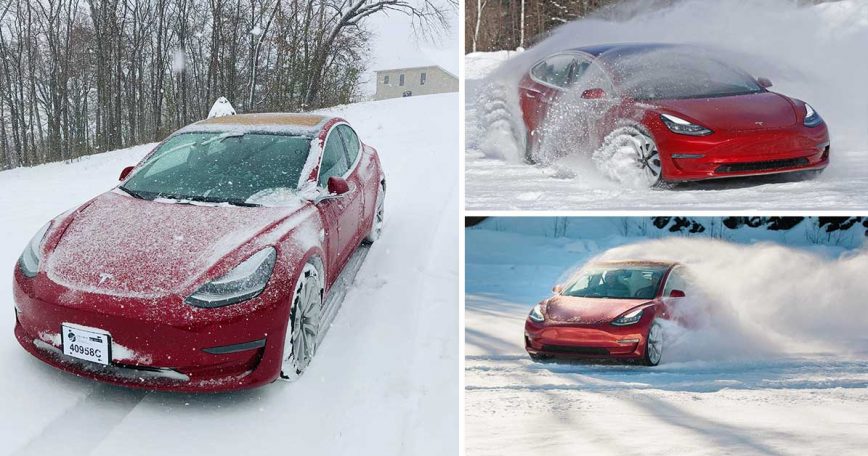 Can Tesla's Handle The Deep Snow