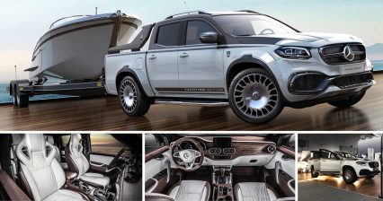 Mercedes X Class YACHTING Edition – Maybach Pickup from Carlex Design