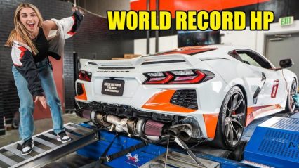 The Most Powerful C8 Corvette In The World Hits the Dyno