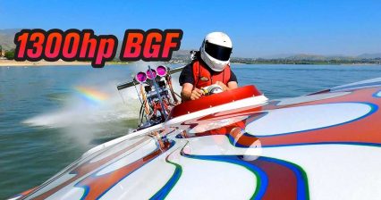 5 Minutes of Flat Out Adrenaline in a Blown Flat Bottom Race Boat