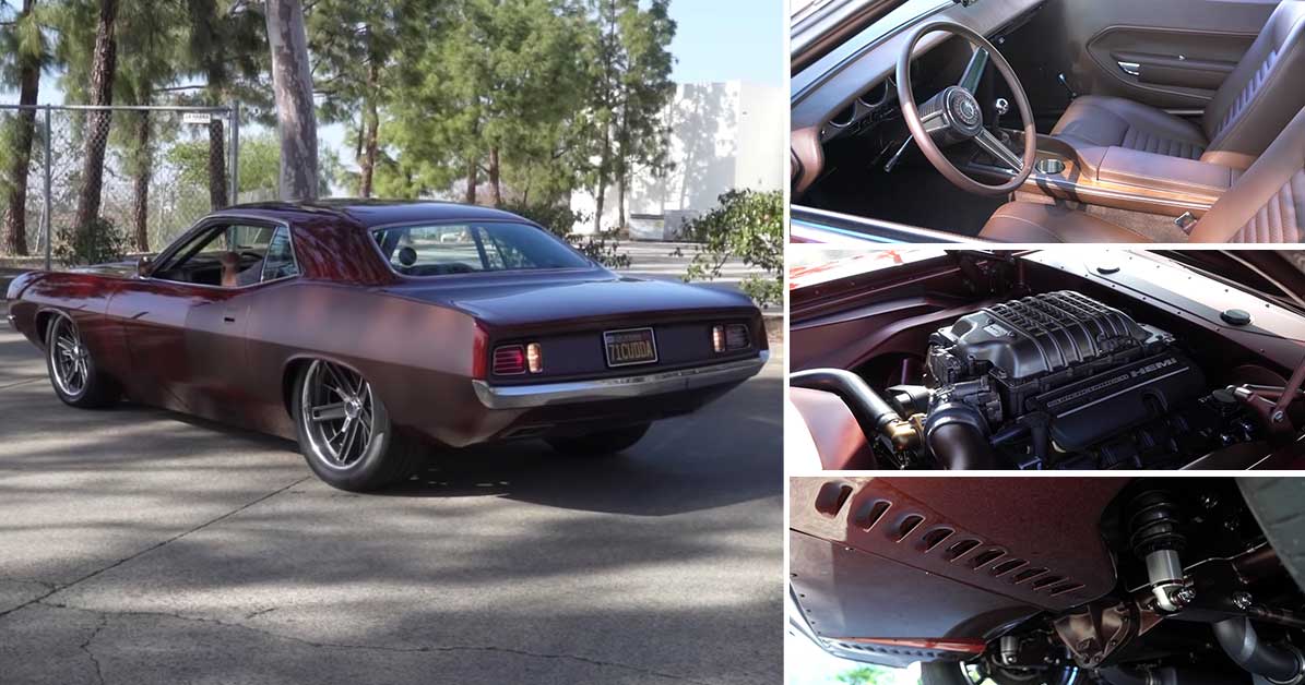 707HP Hellcat Swapped Cuda Pro-Touring Build | Supercharged '71 SRT Barracuda
