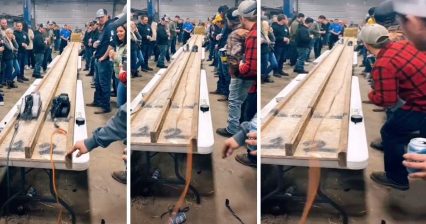 Belt Sander Racing Might Just be Our New Favorite Competitive Sport