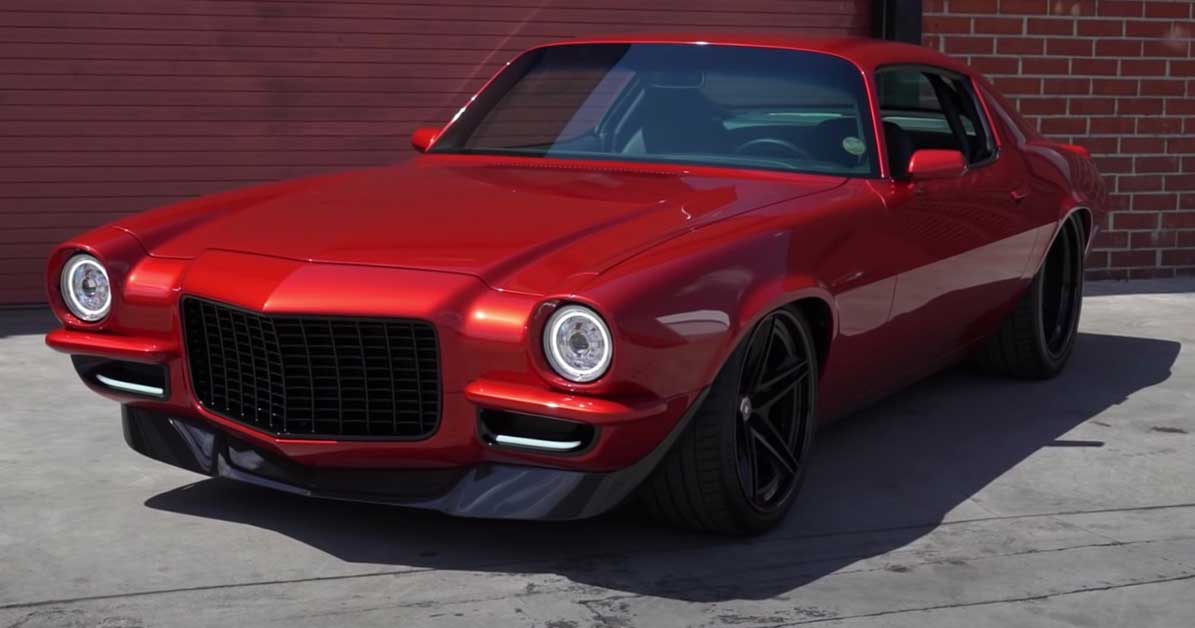 600 WHP "Infrared" Camaro Might be the Coolest Split Bumper in Existence