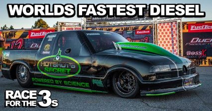 WORLD RECORD – Watch as the Quickest Ever Diesel Truck Run Into the 3s