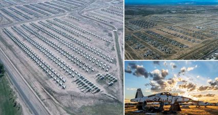 The World’s Biggest Airplane Boneyard Stores 3,100 Aircraft Worth HUGE Money