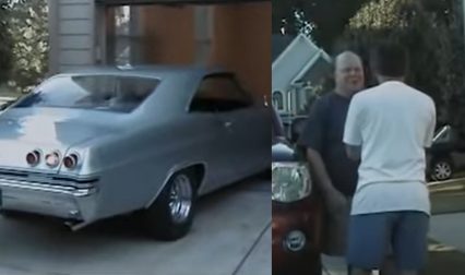65 Impala SS Open Headers Irritates Neighbor